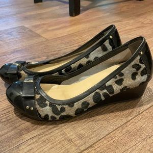 GUC Cole Haan Calf hair wedges